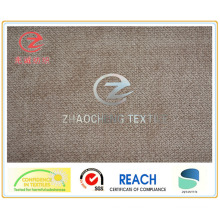 Tecido de veludo cotelê colado de poli / nylon de 32 W para uso em sofá (ZCCF055)